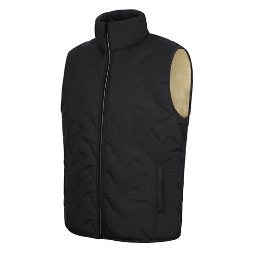 MANLUODANNI Men's Lightweight Running Vest Windproof Sleeveless Outerwear with Pockets