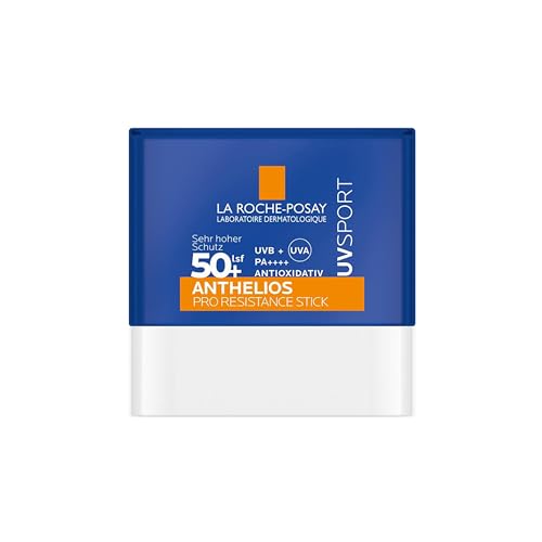 La Roche Posay Anthelios UVSPORT pro-Resistance Stick SPF50+ mit Vitamin E fĂĽr alle Hauttypen, 10ml