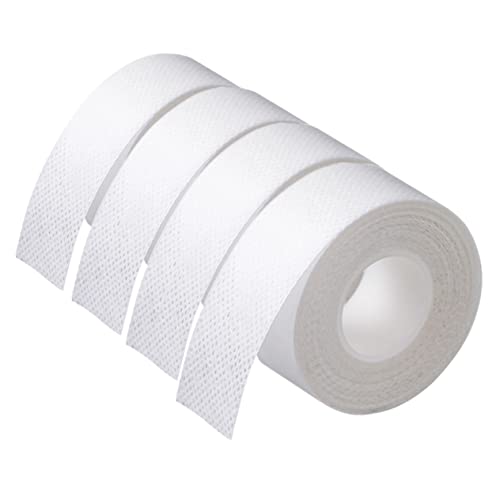 4Rolls Collar Sweat Pads of Portable Sweat Absorption Liners for Hats Collars and Sleeves Self Adhesive Cuttable for Outdoor Use Sweat