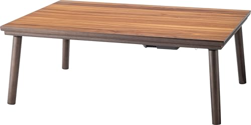 東谷 フラットヒーターコタツ ブラウン KT-303
