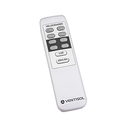 Ventilador de Teto Ventisol Aires com Controle Remoto 3 Pás Branco - 127V