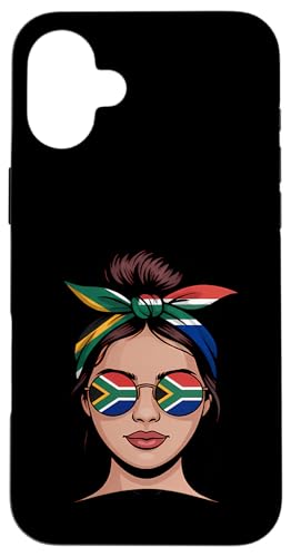 South Africa Roots South African Flag Case for iPhone 16 Plus