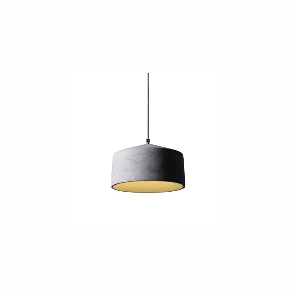 Chandelier de hormigón minimalista y diseño geométrico retro para decoración industrial de hotel