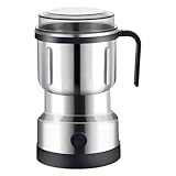 , per uso domestico, Macinapepe, di grande capacità Macinino per chicchi di caffè elettrico per grano secco per uso domestico immagine