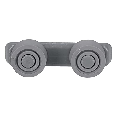 ORIGINAL Gorenje 244489 Korbrolle Rolle Rad Geschirrkorb Korbrollenhalter komplett mit 2 Korbrollen Spülmaschine Geschirrspüler