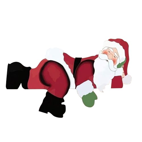 Santa Claus -Deko - WeihnachtsDeko Außenbereich | Lichtbeständig...