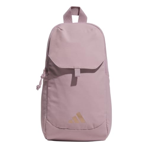 Image of adidas Essentials Sling Bag | Adjustable Strap, Secure Zip Pockets, Wears Crossbody, Phone Strap Pocket, Locks In Essentials, Everyday & Travel Ready
