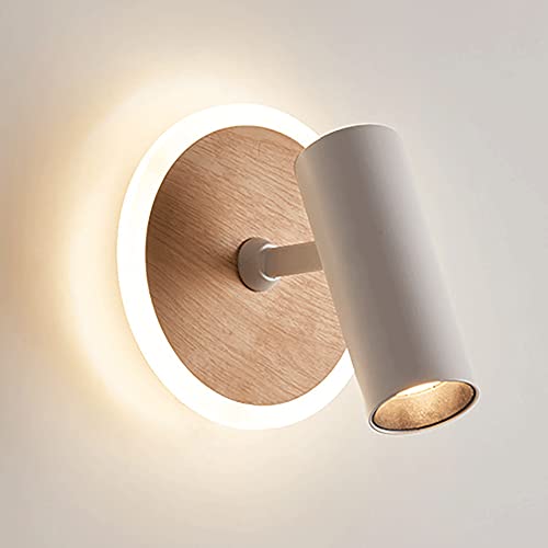 Lámpara de pared de lectura junto a la cama estilo nórdico con rosca E27 2