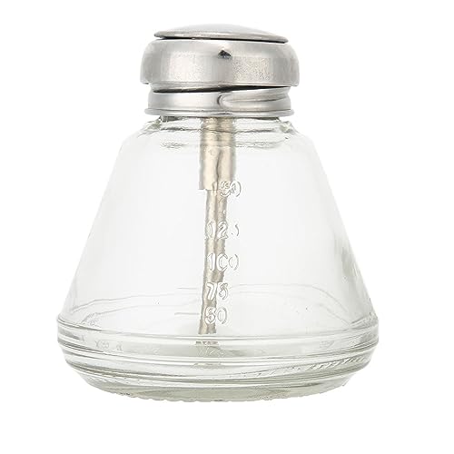 Botella de prensa de 150ml y contenedor de líquido transparente para accesorios de uñas 6