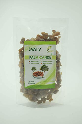 SVATV Palm Candy | Natural Sweetener Powder | Gluten Free - sweeteners | Refined Sugar Alternative | Substitute for Baking , | No Preservatives Added | No Artificial Flavors - 227g , 8 oz
