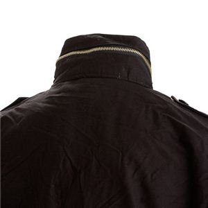 Amazon.co.jp: 米軍 M-65 フィールドジャケット ブラック XS
