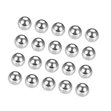 Gyrodymix 100 Stück 4 mm Kugellager Kugeln Kugellager Stahlkugeln G25 Chromstahl Lagerkugeln Set für Fahrrad-Kugellager Ersatzteil Präzisionskugeln