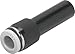 Festo, 564817, QB-3/8H-1/4-U (Pack of 10), Air Fittings
