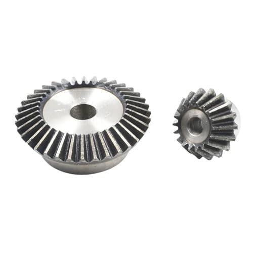 Engrenage conique 2.5Mod 24 dents en métal pour transmission