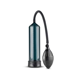 Penispomp Met Knijpbal – Zwart