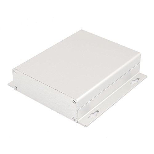 Aexit 38x150x155mm Multi-purpose Electronic Extruded Aluminum Enclosure Case Silver Tone (7ebaef497a6a6c0f62e89d0c77de3d11)