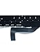 Padarsey New Replacement US Layout Backlit Keyboard Compatible for MacBook Pro 15