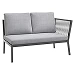 Patioco Lounge-Set Alex Ecksofa Anthrazit