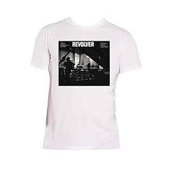 The Beatles T Shirt Revolver Studio Band Logo Nue Officiel Homme Blanc - Les Beatles, Paul McCartney, John Lennon, RIngo Starr, George Harrison The Beatles T Shirt Revolver Studio Band Logo Nue Officiel Homme Blanc – Image 4