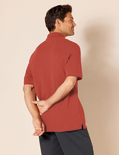 Image of Amazon Essentials Men's Regular-Fit Short Sleeve Cotton Pique Polo Shirt (Available in Big & Tall)
