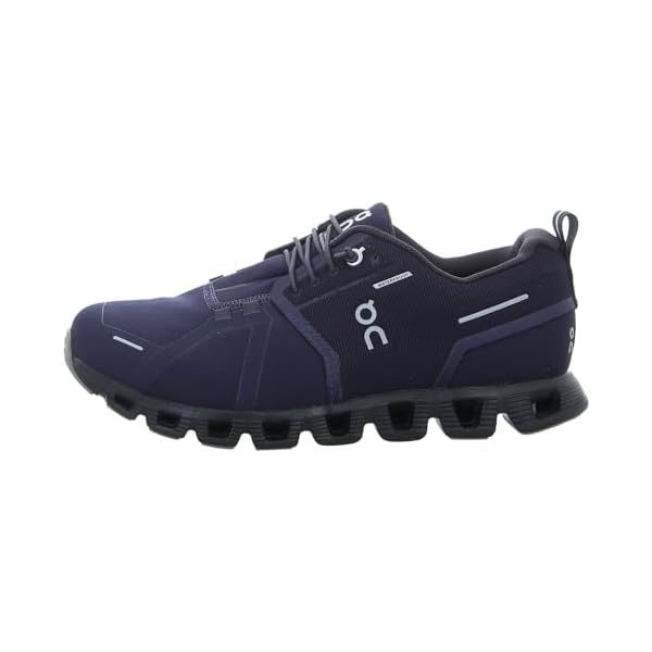 On Men's Cloud 5 Waterproof Running Shoes, Midnight/Magnet, 8 US - Image 3