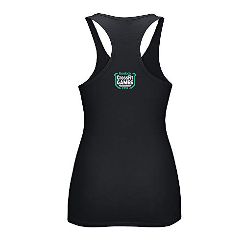 Reebok 2016 Crossfit Games 10 Invictus 291 Women's Black Racerback Tank Top