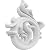 Ekena Millwork APLC020X020FYTUF-R Applique, White