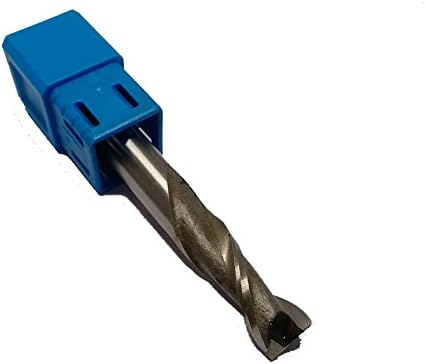 8mm 2 Flute HSS AL Square End Mill, High Speed Steel Flat End Cutter D825D866L