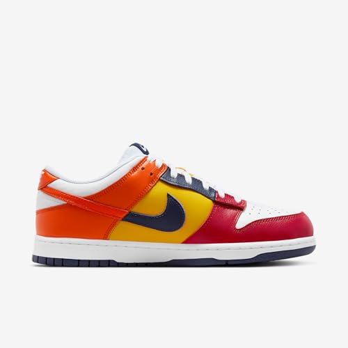 Image of Nike Dunk Low JP Shoes (Midnight Navy /Varsity Red /Neutral Grey /Varsity Maize) Size 15