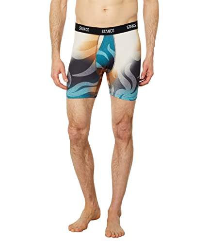 Stance Wavy Palms Boxer Brief Peach LG (35