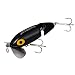 Arbogast Jointed Jitterbug - Black - 3 1/2"