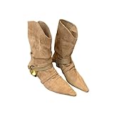 ✔Entretien facile : Les bottes de cowboy pour femme nécessitent un entretien simple, vous permettant de les maintenir en bon état avec un minimum d'effort.