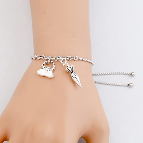 Image of bobauna Mary Inspired Jewelry Practically Perfect in Every Way Bracelet /Necklace Musical Theatre Themed Jewelry Music Lover Gift