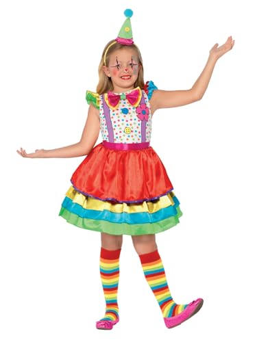 Smiffys Deluxe Clown Girl Costume