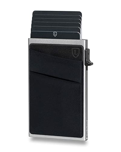 Lederhand Cardon Wallet, Gray, S, With Wallet
