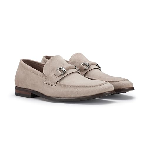 Image of Ferro Aldo Men's Premium Moc Toe Loafers | Casual & Dress Styles with Tassels & Horsebit Buckles