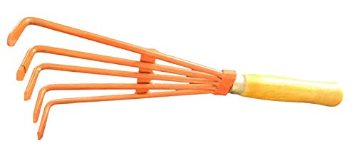 Fine Craft Creation, Heavy Duty Gardening Tool, Garden Rake/Hand Cultivator (B08LCNZB5X) Amazon Price History, Amazon Price Tracker