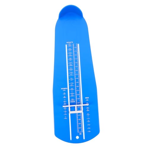 FOMIYES Regla Del Tamaño Del Tamaño Del Zapato Del Tamaño Del Zapato Indicador Pies Báscula De Zapatos Adulto Del Pie Medición Abdominales Azul