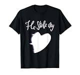He Stole My Heart For Women Matching Outfits Couple T-Shirt