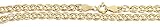 gold collier Gliederkette Hobra-Gold 50/55 CM BREITE GOLDKETTE 585 HALSKETTE - KETTE GOLD - COLLIER - GOLDCOLLIER