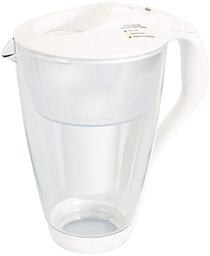Glass Water Filter Dafi Crystal Classic 2.0L with 1 Filter Cartridge - White - Image 2