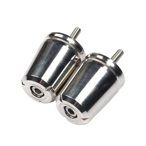 Tapones de manillar para Yamaha XMAX 300 250 125 400 extremo barra contra pesos color negro moto