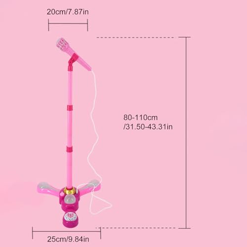 Microphone pour enfants sans fil réglable pour chanter a la maison - 5