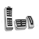 Auto Gaspedal Bremse Fußstütze Pedale Abdeckung Für Porsche Für Macan S 2014-2024(Foot Rest AT 3PCS) Auto Gaspedal Bremse Fußstütze Pedale Abdeckung Für Porsche Für Macan S 2014-2024(Foot Rest AT 3PCS)