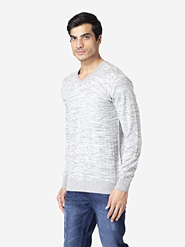 Image of Allen Cooper Solid Sweater for Men