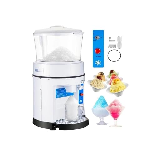 Máquina fabricadora de hielo, ralladora de hielo y máquina para hacer escamas de hielo, ideal para restaurantes, hogar y uso comercial, para hogar/cocina/acampada/RV miniatura 4