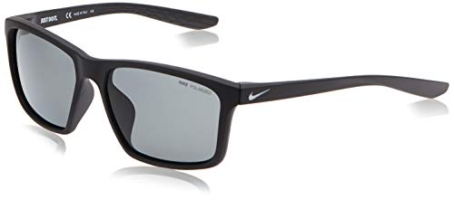 Photo de Nike Cw4640-010 Valiant P Sunglasses Matte Black Frame Color, Grey Polarized Lens Tint Lunettes de Soleil, Taille Unique Mixte