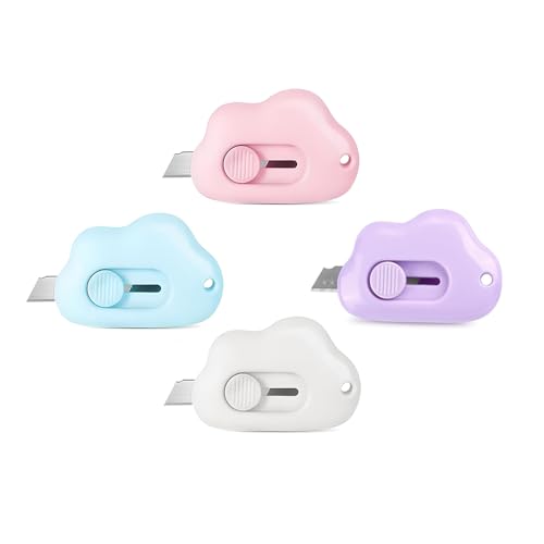 Wrap Box Opener - 4pcs Mini Wrap Case Opener - Mini Security Case Opener (cloud)