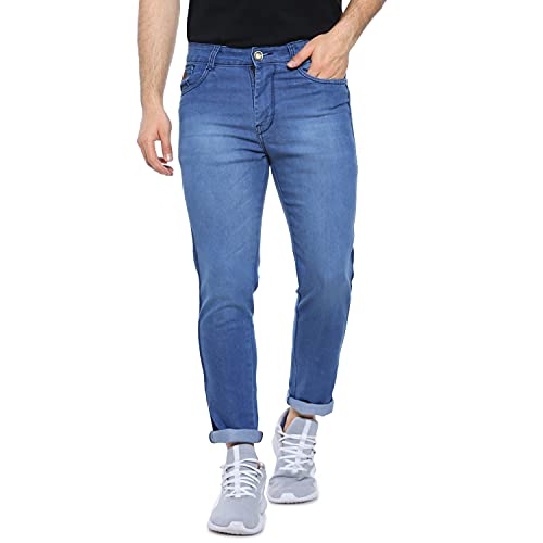 Image of Campus Sutra Men's Mid Rise Regular Jeans