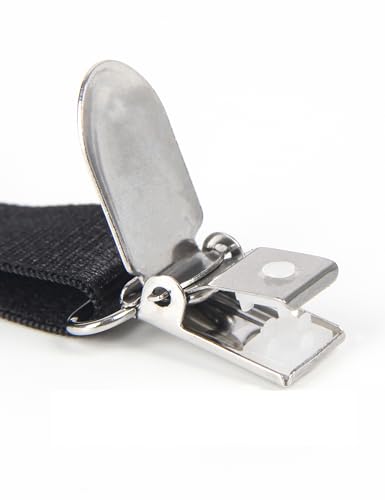 ohyeah Women Floral Lace Garter Belt for Thigh Highs Stockings 4-Strap Metal Clip Plus Size Sexy Mesh Suspender Garter Belts4